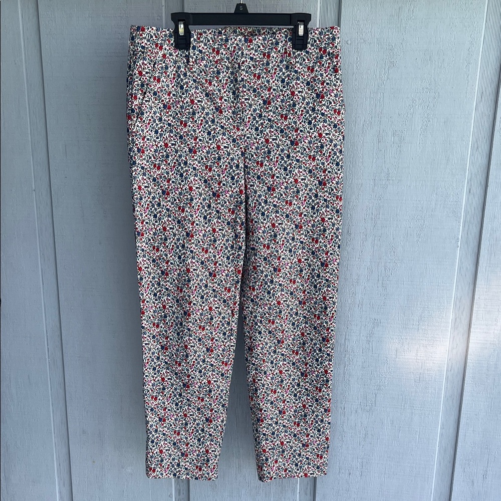 LOFT‎ Multicolor Floral Chinos